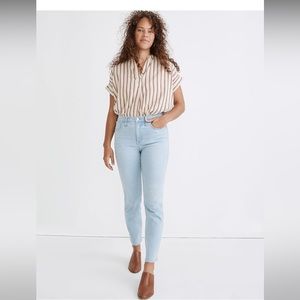 Madewell Mid-rise Stovepipe Jeans size 27